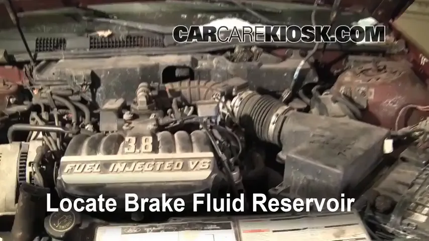 1993 Mercury Sable GS 3.8L V6 Sedan Brake Fluid